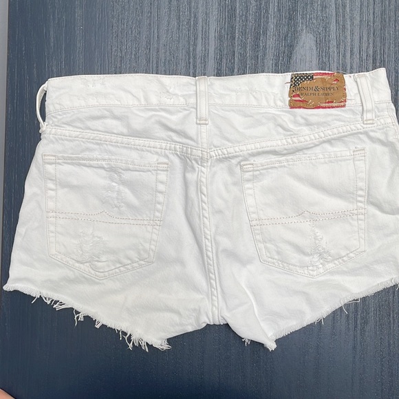 Ralph Lauren Cut Off Denim Shorts - Picture 4 of 10